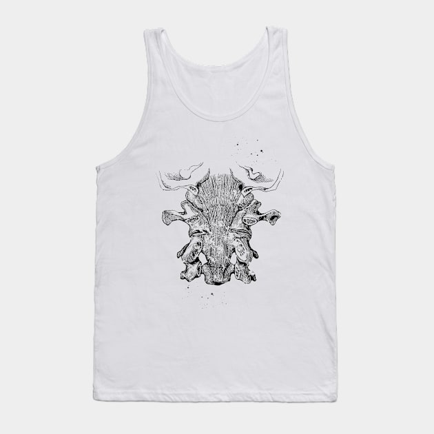 Cervical ligaments Tank Top by erzebeth